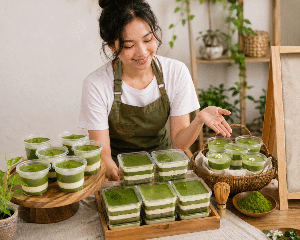 Ide Jualan Dessert Matcha Praktis yang banyak dicari custome