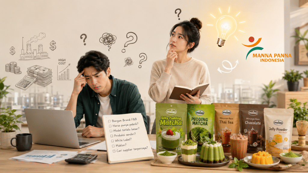 Bangun Brand F&B Tanpa Harus Keluar Modal Besar dan Punya Pabrik Sendiri, Emang Bisa?